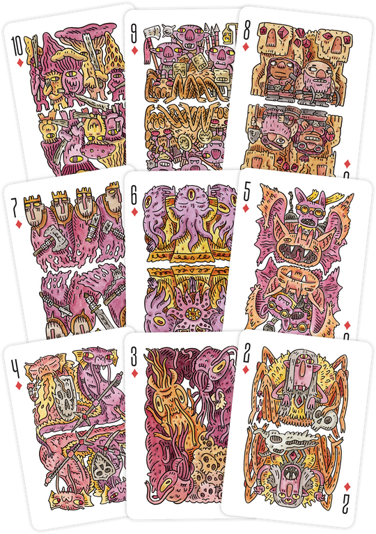 "Random Encounters" Playing Cards