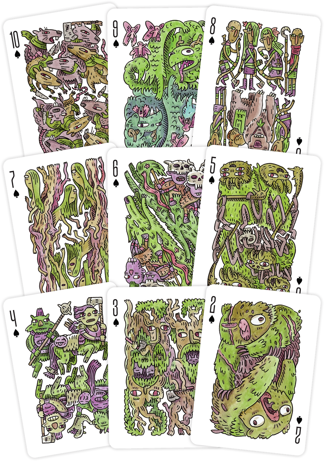 "Random Encounters" Playing Cards