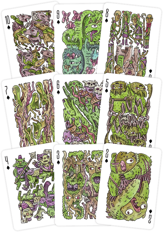 "Random Encounters" Playing Cards