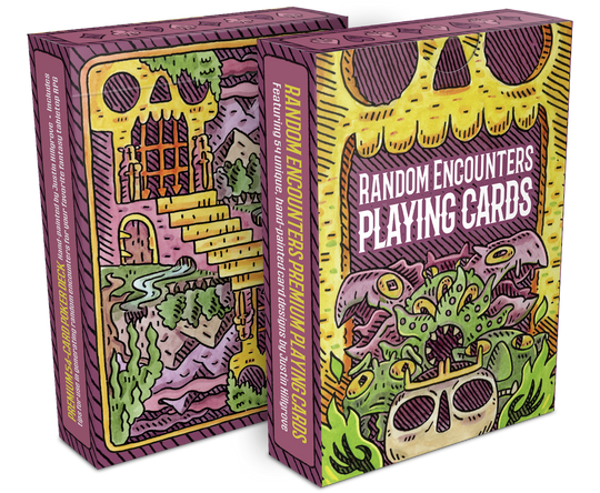 "Random Encounters" Playing Cards
