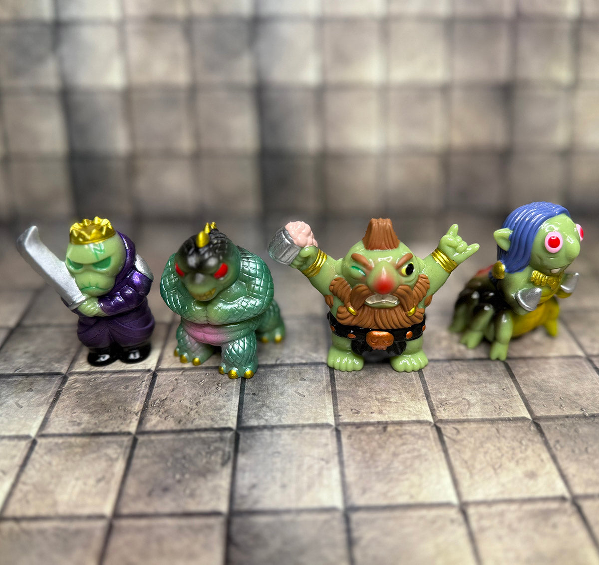 Dungeons & Dungeons Sofubi Set 