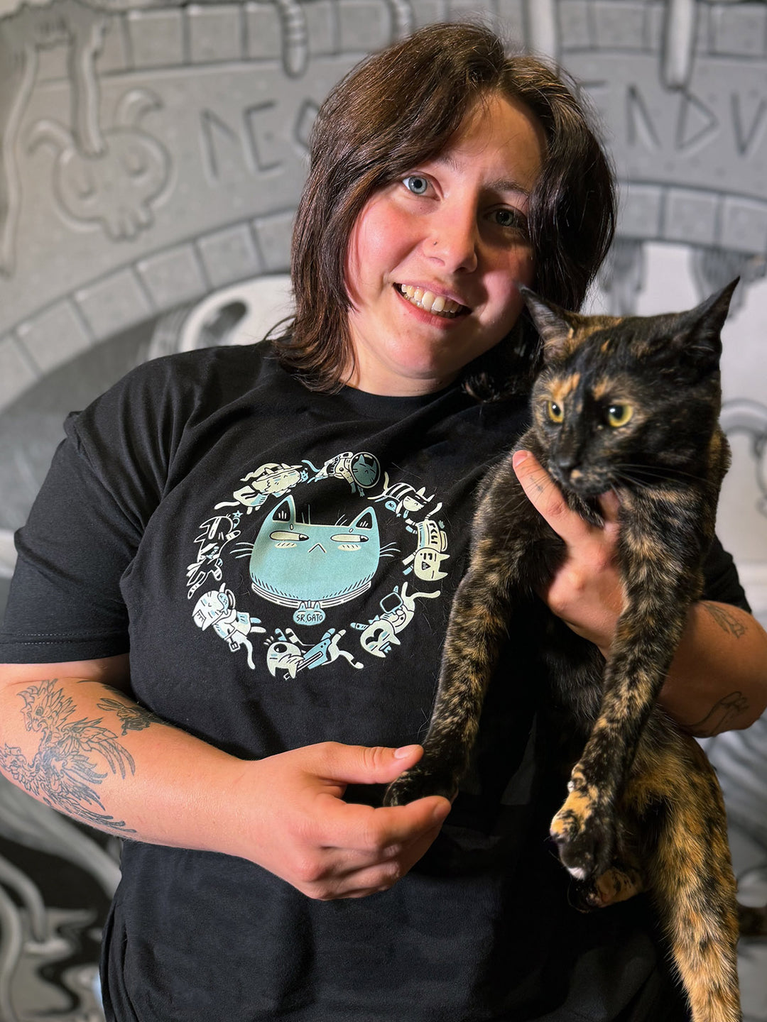 Nine Lives Tee (Glow-in-the-Dark)