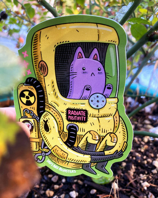 Radiate Vinyl Sticker