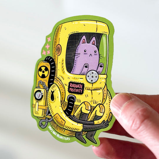 Radiate Vinyl Sticker