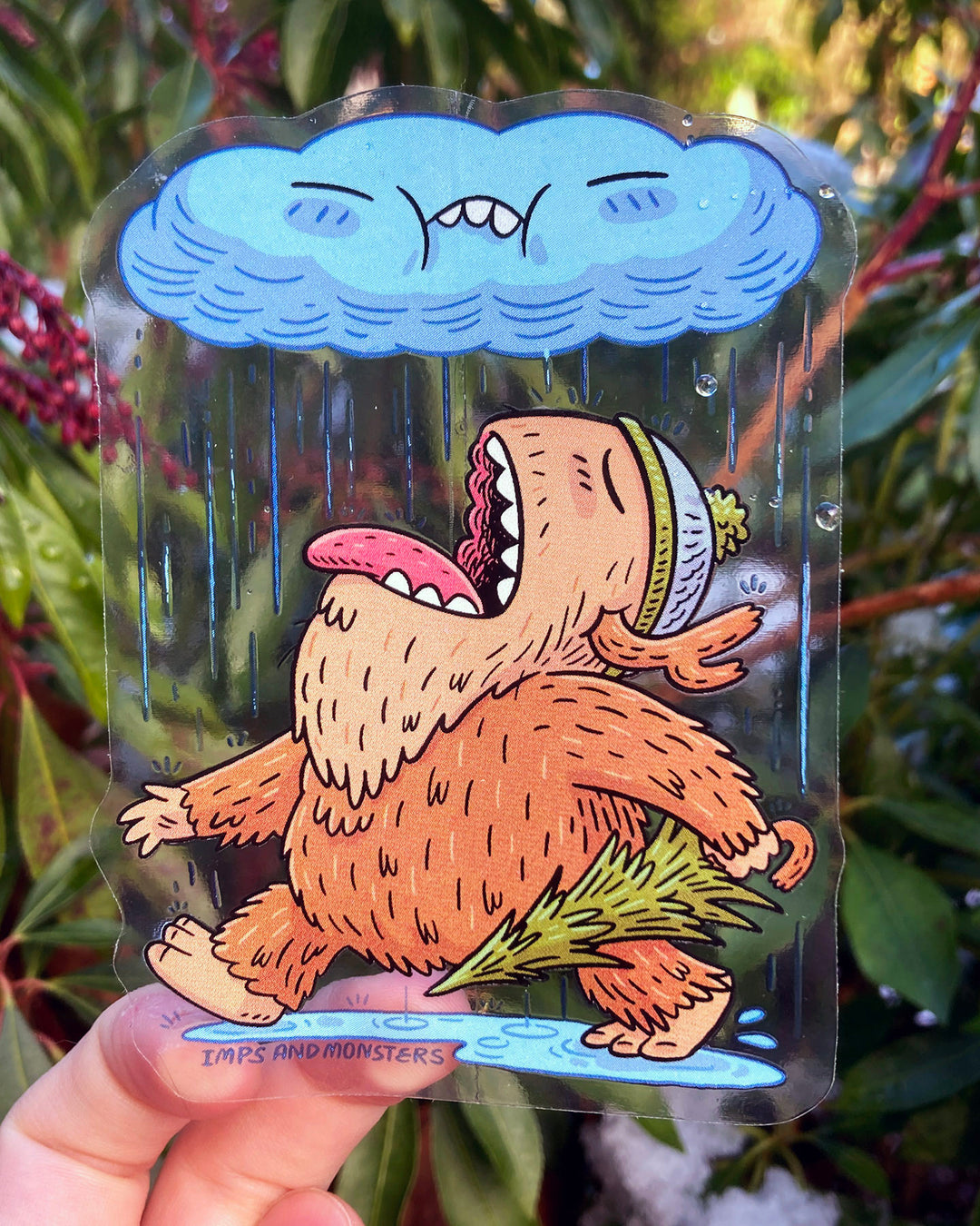 Rainy Vinyl Sticker (Redux)