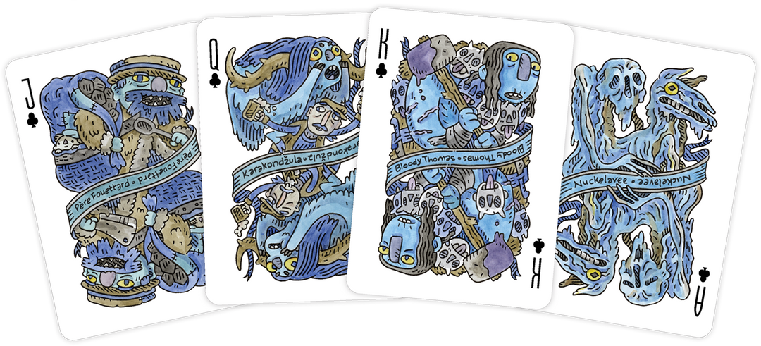 "Winter Folklore" Playing Cards