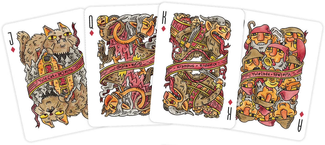 "Winter Folklore" Playing Cards