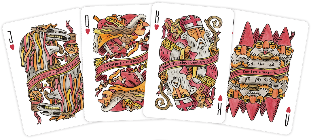 "Winter Folklore" Playing Cards