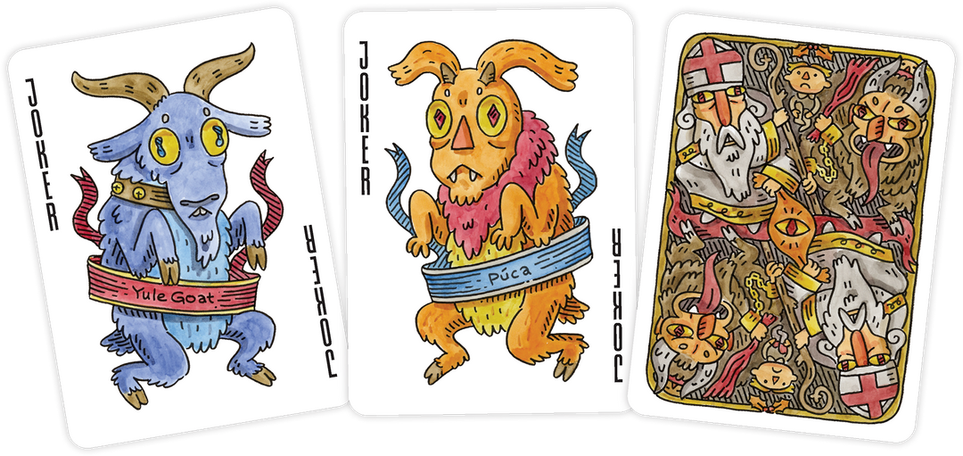 "Winter Folklore" Playing Cards