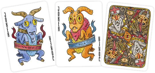 "Winter Folklore" Playing Cards