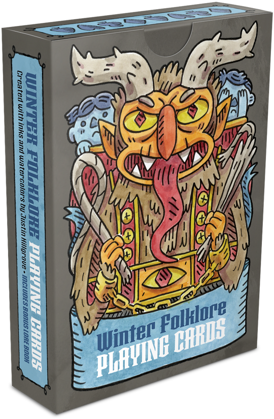 "Winter Folklore" Playing Cards