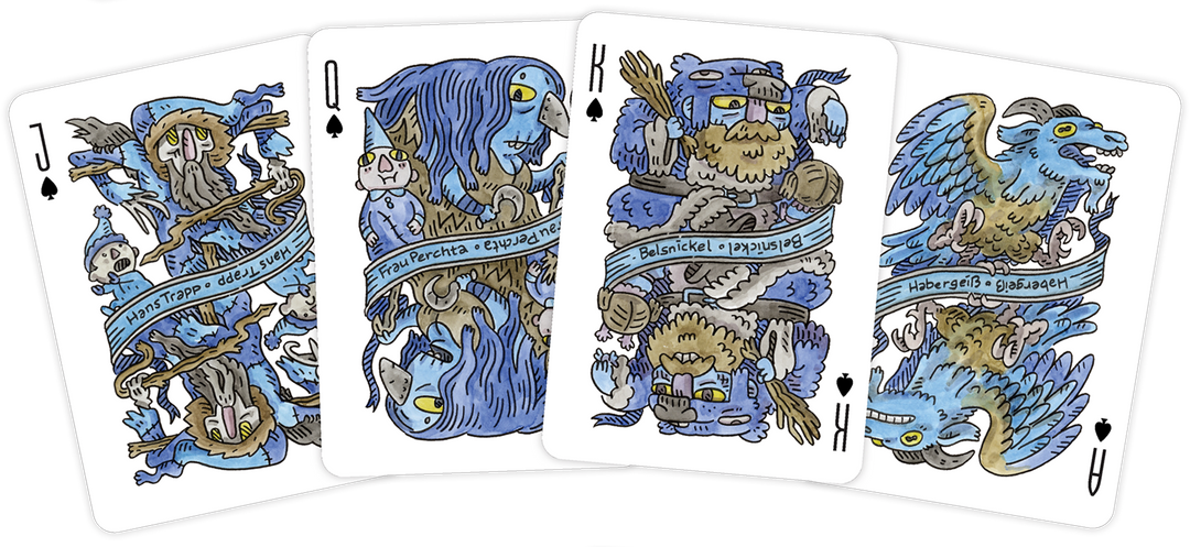 "Winter Folklore" Playing Cards