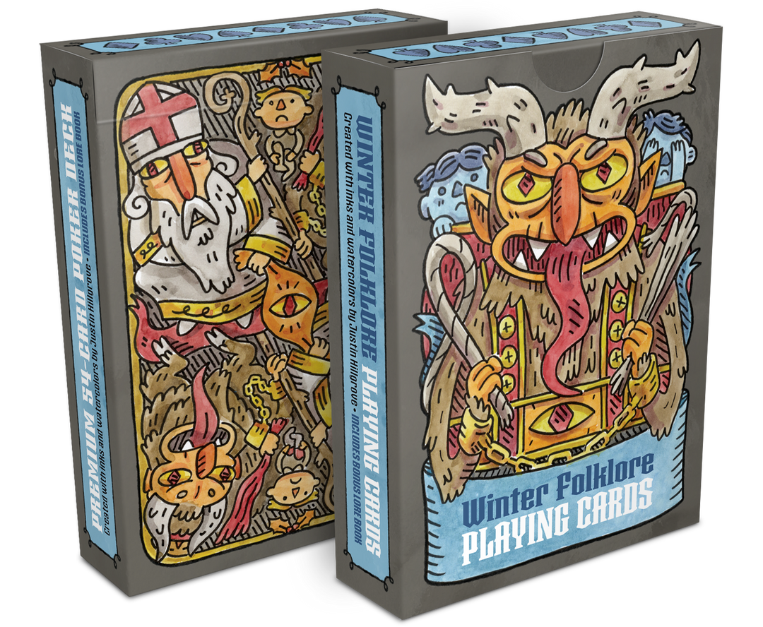"Winter Folklore" Playing Cards