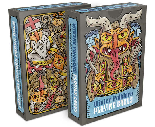 "Winter Folklore" Playing Cards