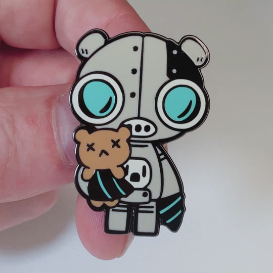 RoboBear Hard Enamel Pin