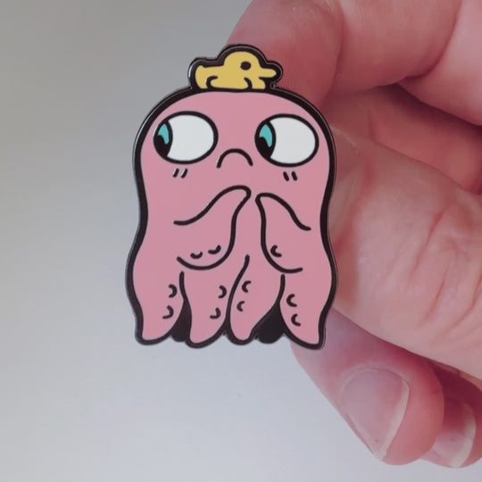 Arthur &amp; Duck Hard Enamel Pin