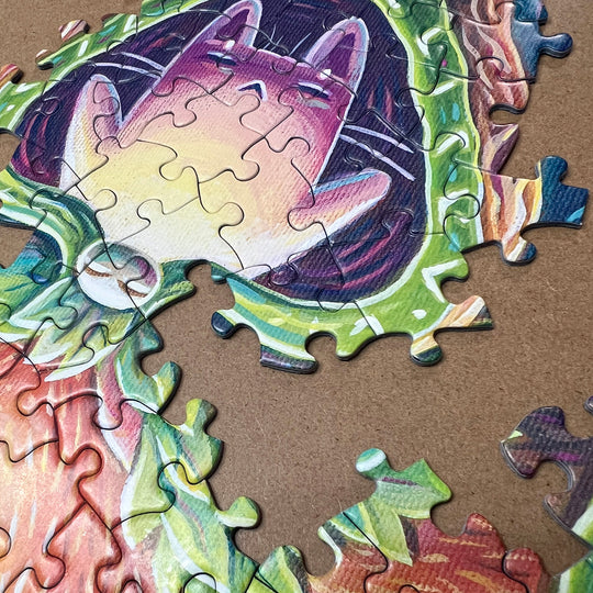 Wild Meowgic 500-piece puzzle